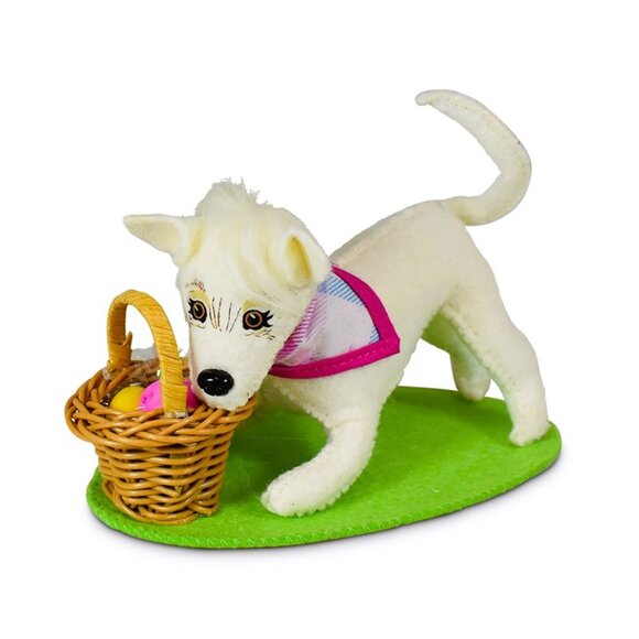 5" Easter Egg Hunting Dog - Picture 2 of 2